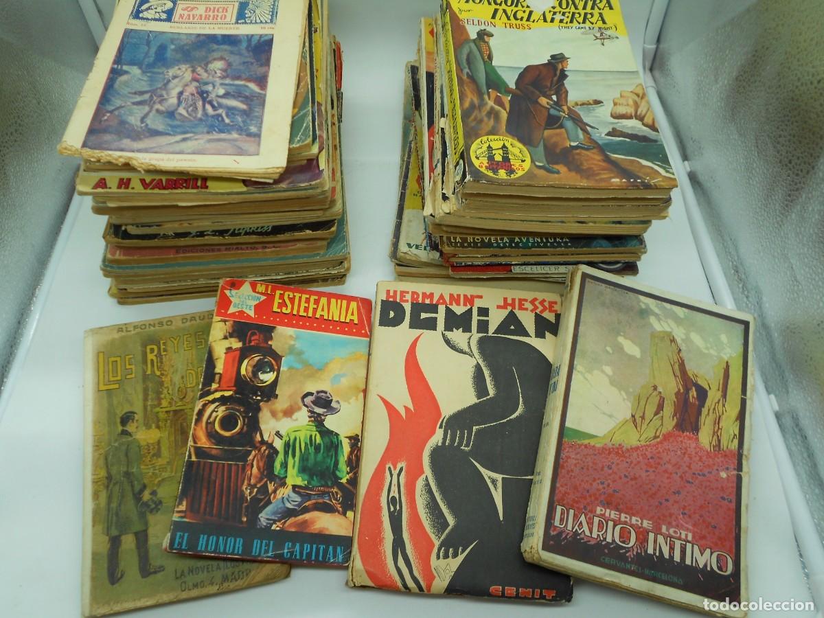 Comics: gran lote novelas pulp policiacas misterio de distintas publicaciones