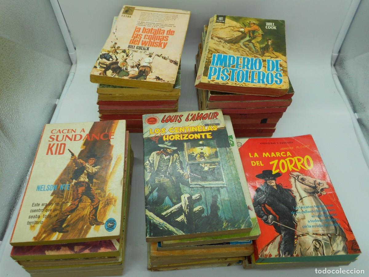 Comics: gran lote novelas pulp del oeste de distintas publicaciones