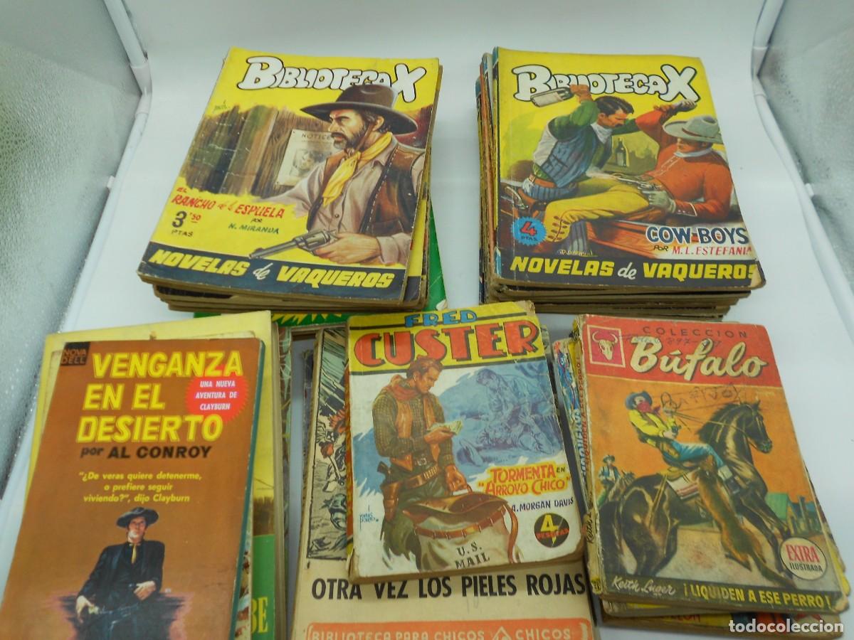 Comics: gran lote novelas pulp biblioteca x y distintas publicaciones