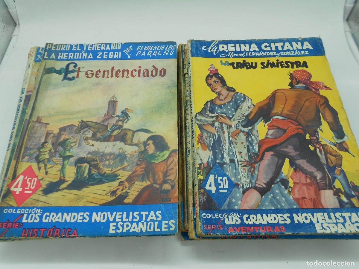 C&oacute;mics: gran lote novelas pulp coleccion grandes novelistas espa&ntilde;oles rosas editor