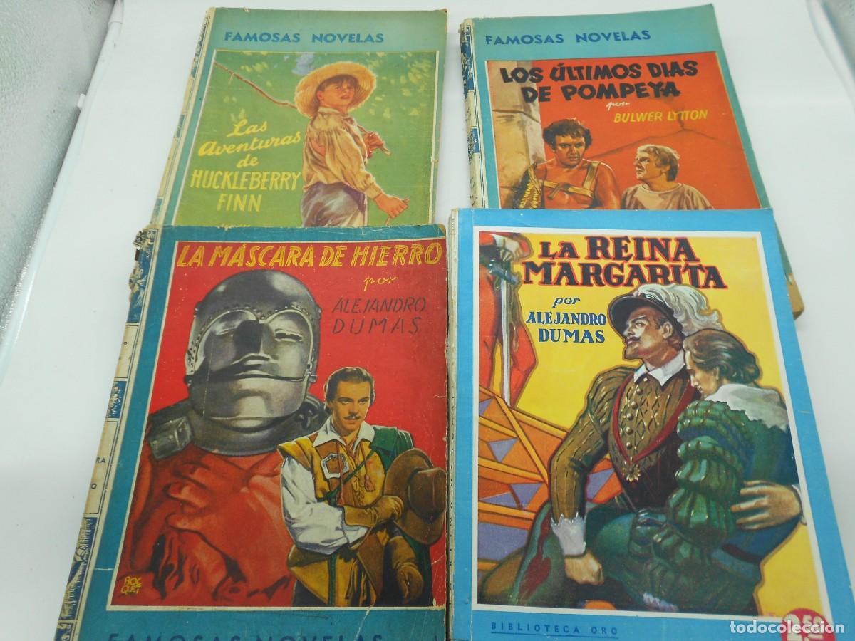 C&oacute;mics: gran lote novelas pulp famosas novelas biblioteca oro