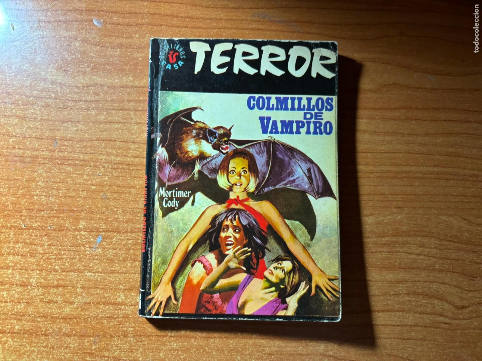 C&oacute;mics: EASA TERROR N&ordm; 60 COLMILLOS DE VAMPIRO