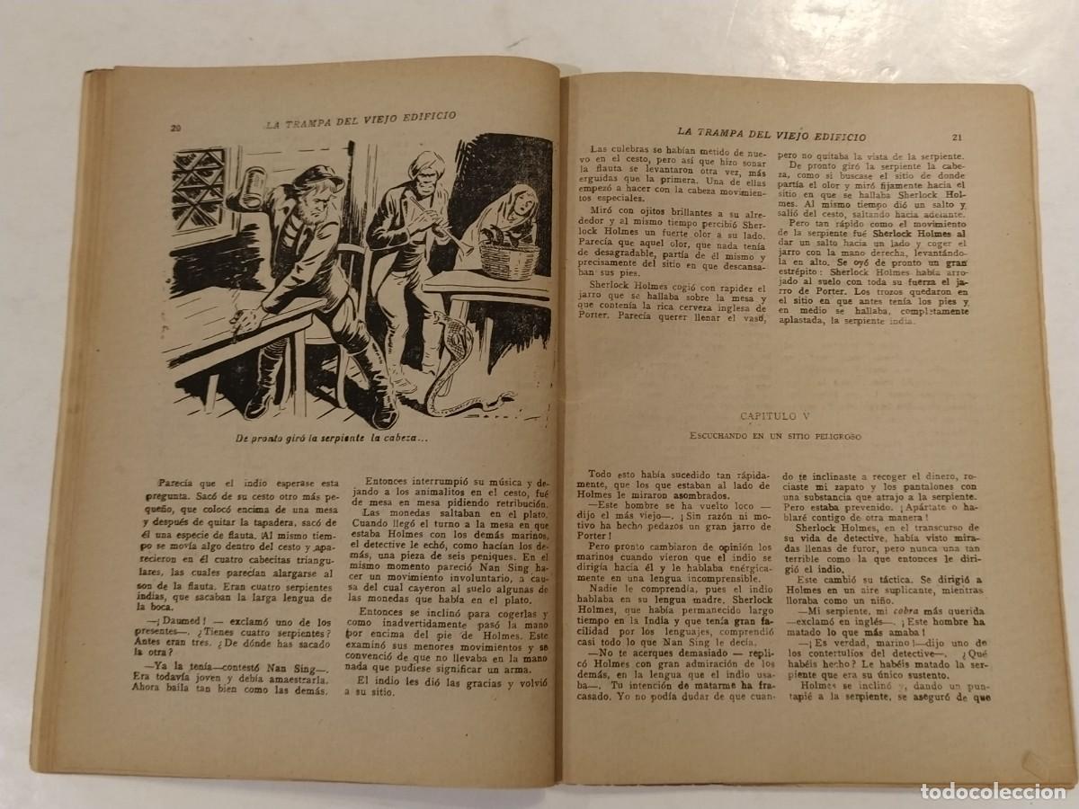 C&oacute;mics: SHERLOCK HOLMES - MEMORIAS INTIMAS DEL REY DE LOS DETECTIVES - LA TRAMPA DEL VIEJO EDIFICIO - Foto 5