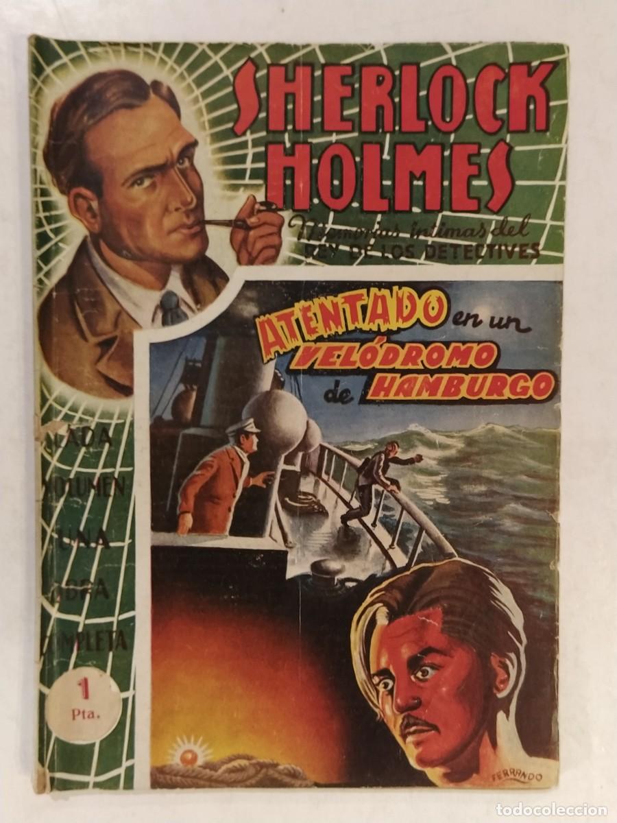 C&oacute;mics: SHERLOCK HOLMES - MEMORIAS INTIMAS DEL REY DE LOS DETECTIVES - ATENTADO EN UN VELODROMO DE HAMBURGO