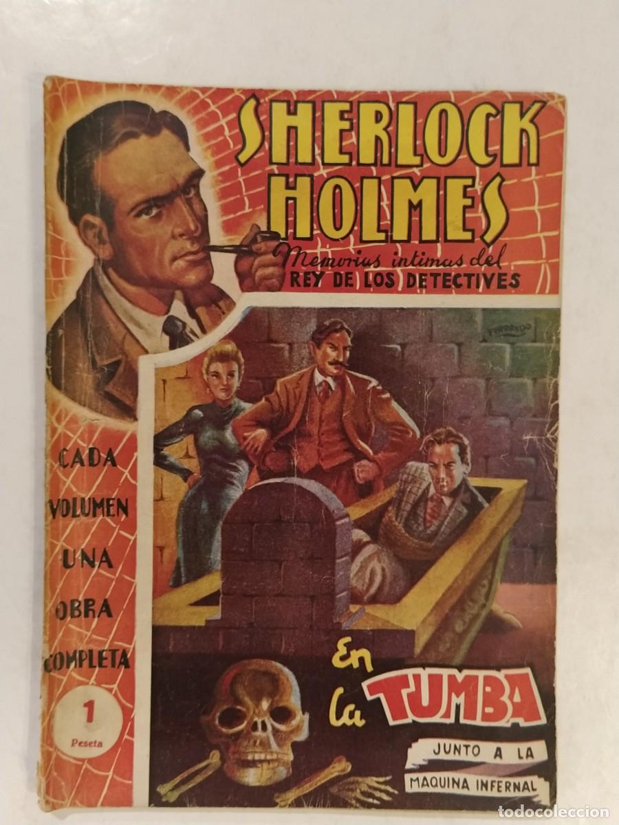 C&oacute;mics: SHERLOCK HOLMES - MEMORIAS INTIMAS DEL REY DE LOS DETECTIVES - EN LA TUMBA JUNTO A MAQUINA INFERNAL