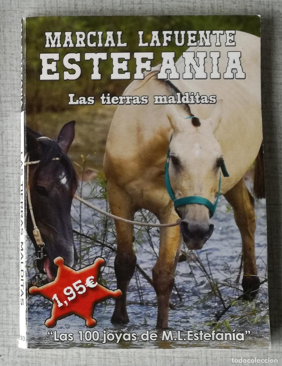 C&oacute;mics: Bolsilibros, Estefania, n&ordm; 193: Las tierras malditas - Marcial Lafuente Estefania
