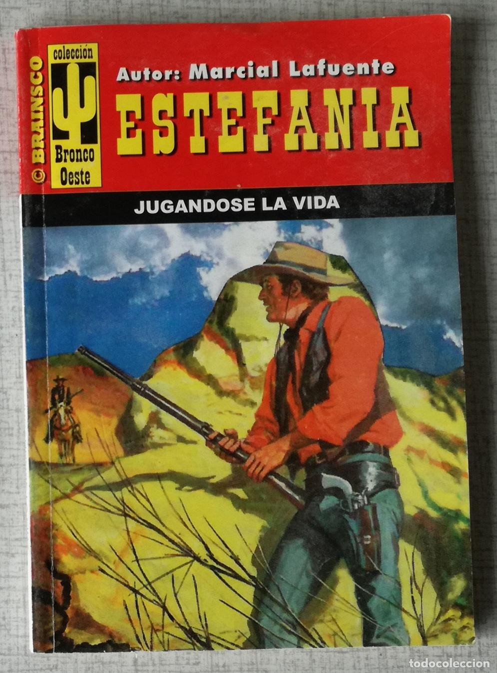 C&oacute;mics: Bolsilibros pulp, Bronco Oeste Brainsco, n&ordm; 364: Jugandose la vida - Marcial Lafuente Estefania