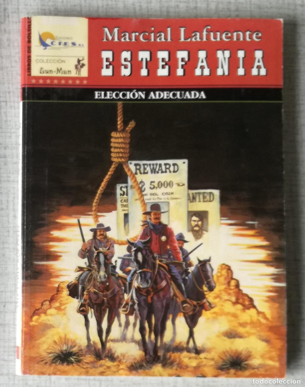 C&oacute;mics: Bolsilibros pulp, Gun-Man Cies, n&ordm; 40: Eleccion adecuada - Marcial Lafuente Estefania