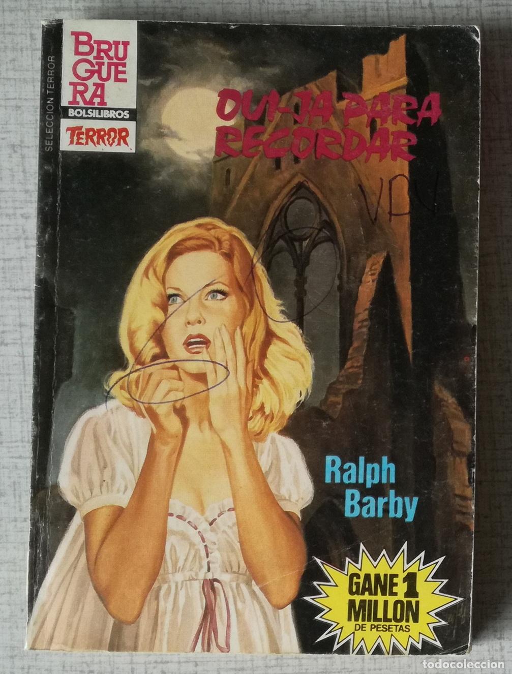 C&oacute;mics: Bolsilibros pulp, Seleccion Terror Bruguera, n&ordm; 609 Oui-ja para recordar - Ralph Barby