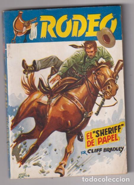 Comics: &rdquo;Rodeo n&ordm; 323. El &rdquo;&rdquo;sheriff&rdquo;&rdquo; de papel por Clif Bradley. 1&ordf; edici&oacute;n Cies&rdquo;