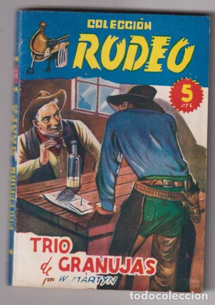 C&oacute;mics: Colecci&oacute;n rodeo n&ordm; 273. Trio de granujas por W. Martyn. 1&ordf; edici&oacute;n Cies. Dif&iacute;cil, m&aacute;s en esta conser