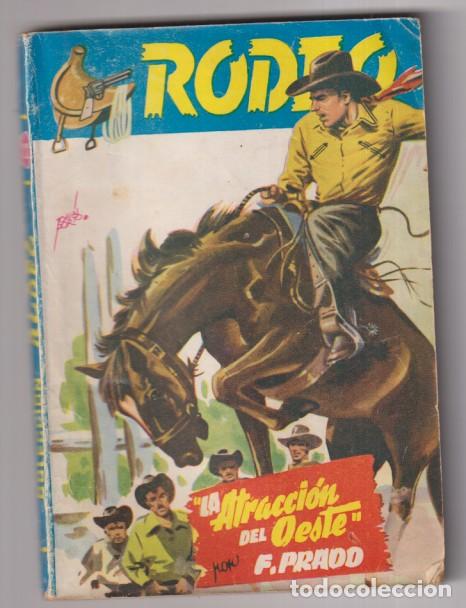 C&oacute;mics: Colecci&oacute;n Rodeo n&ordm; 22. La atracci&oacute;n del Oeste por F. Prado. 1&ordf; Edici&oacute;n Cies