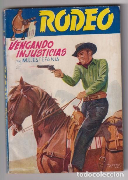C&oacute;mics: Colecci&oacute;n Rodeo n&ordm; 10. Vengando Injusticias por M. L. Estefon&iacute;a. 1&ordf; Edici&oacute;n Cies