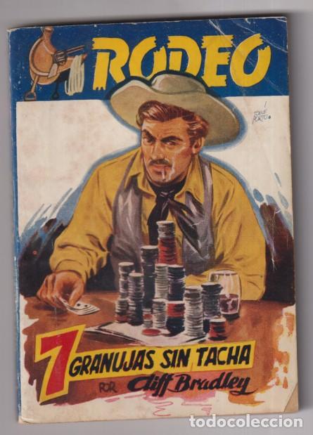 C&oacute;mics: Rodeo n&ordm; 354. 7 granujas sin tachas por Cliff Bradley. 1&ordf; Edici&oacute;n Cies