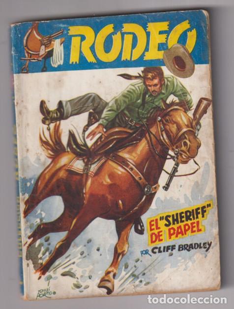 C&oacute;mics: Rodeo n&ordm; 323. El Sheriff de papel por Cliff Baradley. 1&ordf; Edici&oacute;n Cies
