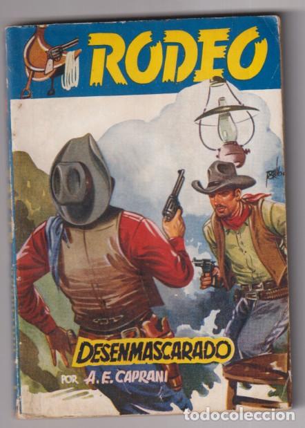 C&oacute;mics: Rodeo n&ordm; 326. Desenmascarado por A. E. Capriani. 1&ordf; edici&oacute;n Cies