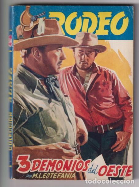 C&oacute;mics: Rodeo n&ordm; 344. 3 demonios del oeste por M. L. Estefan&iacute;a. 1&ordf; Edici&oacute;n Cies