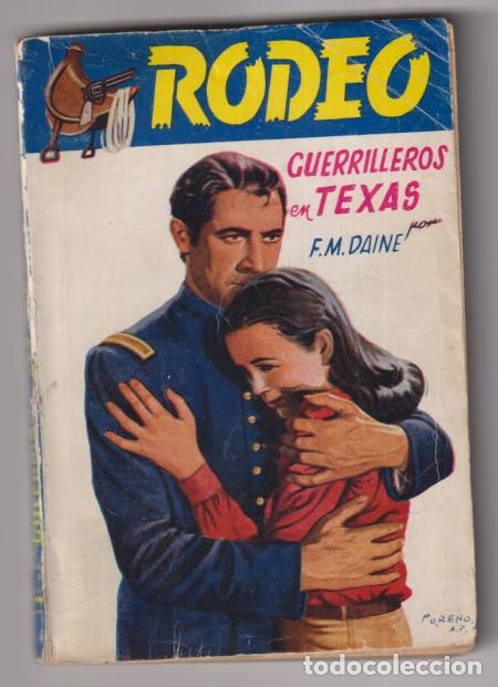 C&oacute;mics: Colecci&oacute;n Rodeo n&ordm; 2. Guerrilleros en Texas por F. M. Daine. 1&ordf; Edici&oacute;n Cies