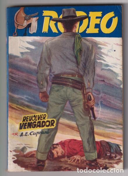 C&oacute;mics: Rodeo n&ordm; 347. Rev&oacute;lver vengador por A. E. Caprani. 1&ordf; Edici&oacute;n Cies. Muy dif&iacute;cil