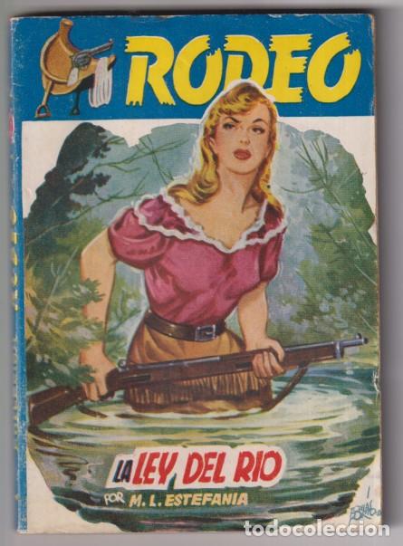 C&oacute;mics: Rodeo n&ordm; 309. La ley del rio por M. L. Estefan&iacute;a. 1&ordf; edici&oacute;n Cies