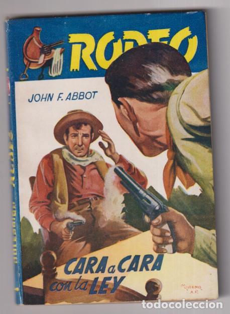 C&oacute;mics: Rodeo n&ordm; 371. Cara con la ley por John F. Abbot. 1&ordf; Edici&oacute;n Cies. Muy Dif&iacute;cil en esta conservaci&oacute;n