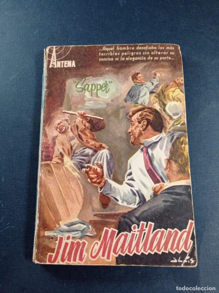 C&oacute;mics: JIM MAITLAND. SAPPER. ENRIQUE JARN&Eacute;S BERGUA. ANTENA N&ordm; 14. EDICIONES CID, 1957. JOS&Eacute; LUIS MOYA +++
