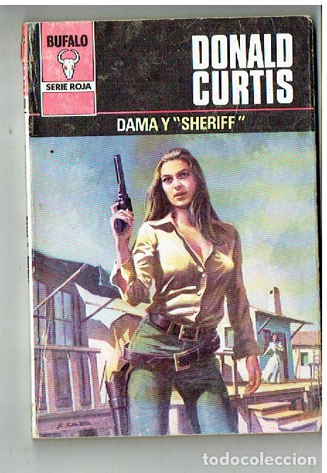 C&oacute;mics: B&Uacute;FALO ROJA. N&ordm; 1450. DAMA Y &uml;SHERIFF&uml;. DONALD CURTIS. (P/C42)