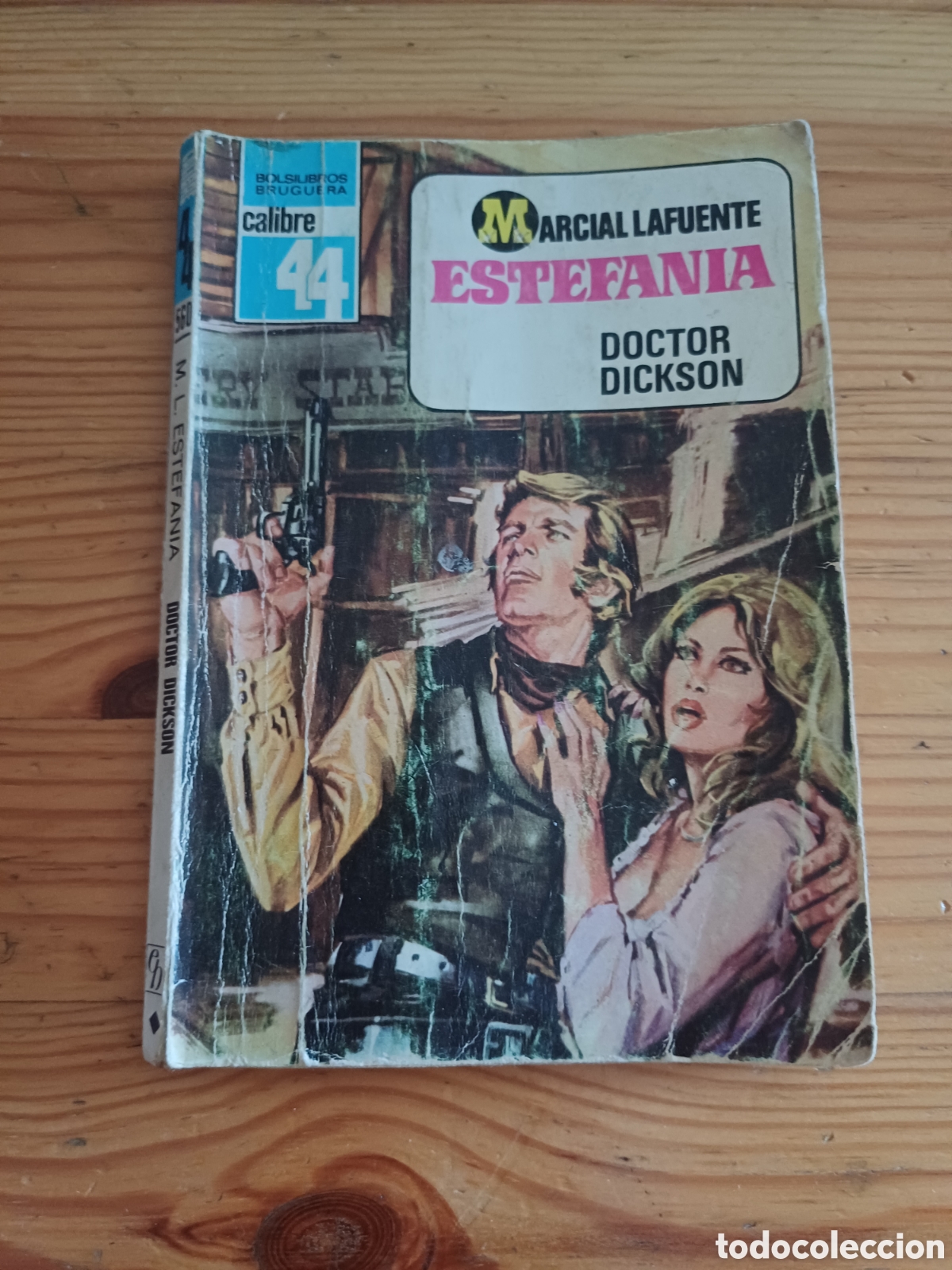 C&oacute;mics: Doctor Dickson Marcial Lafuente Estefania Calibre 44 Bolsilibros Bruguera ligero deterioro
