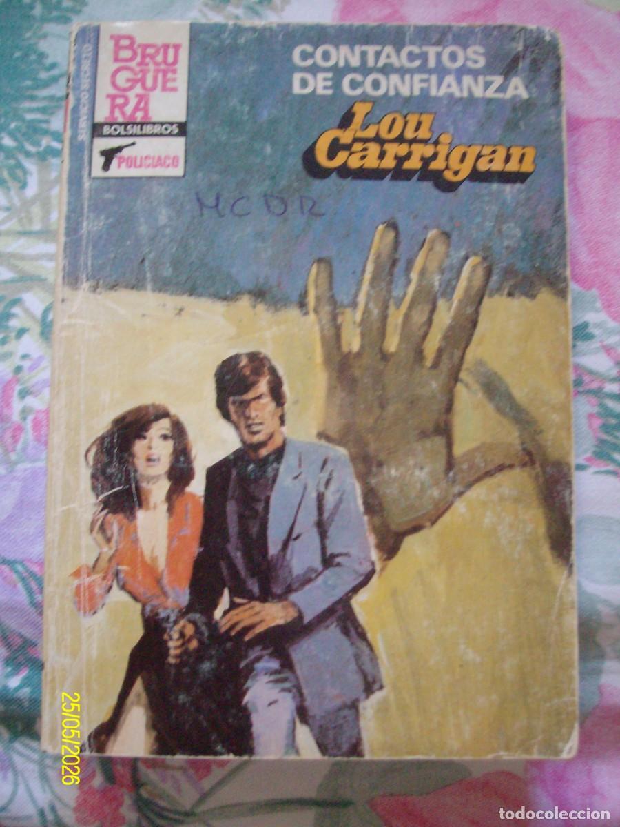 C&oacute;mics: CONTACTOS DE CONFIANZA LOU CARRIGAN BOLSILIBROS SERVICIO SECRETO N&ordm; 1737 BRUGUERA