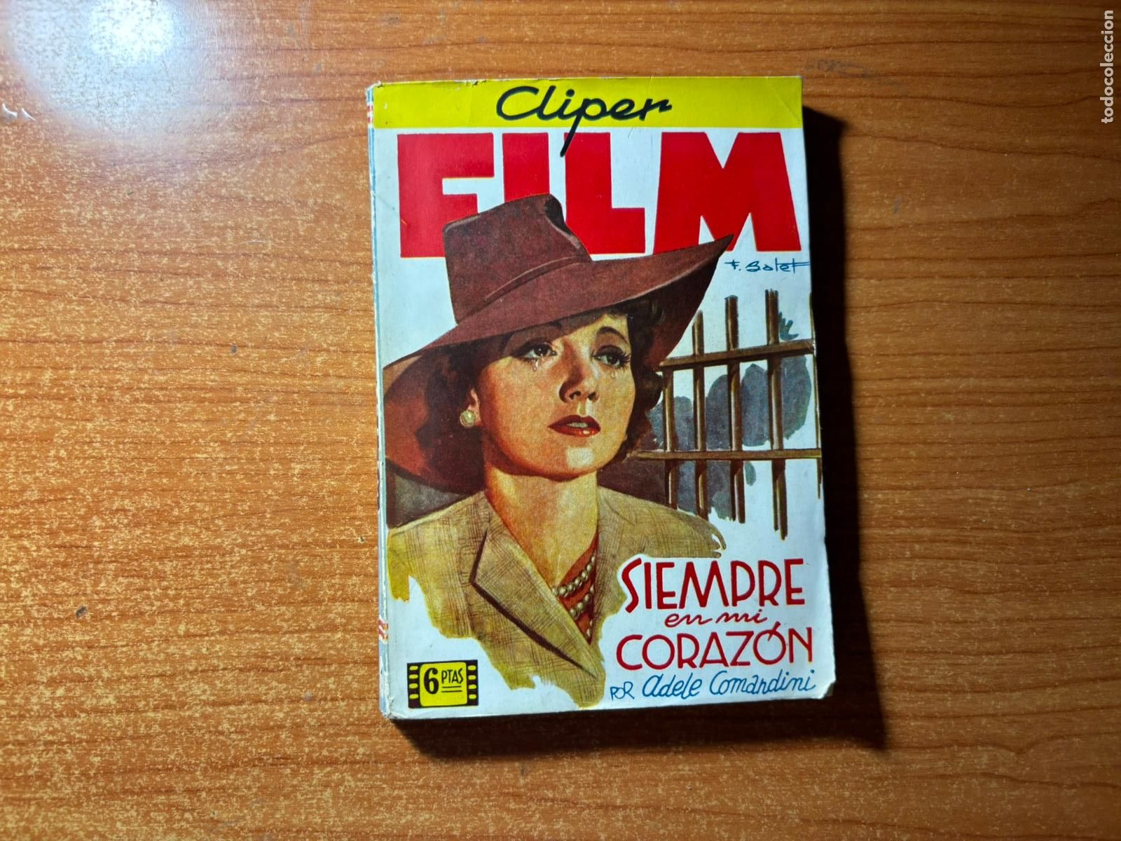 C&oacute;mics: CLIPER FILM. N&ordm; 1. SIEMPRE EN EL CORAZ&Oacute;N. ADELE COMANDINI. EDICIONES CLIPER.