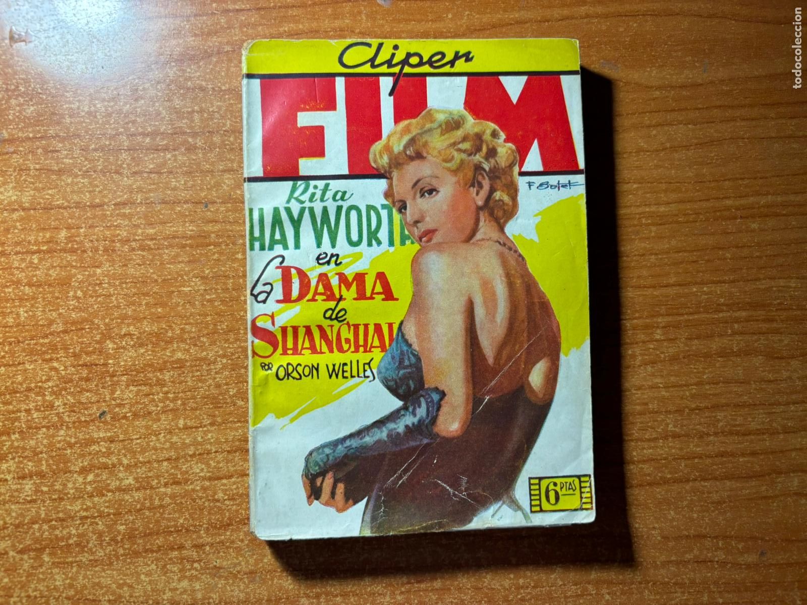 Comics: CLIPER FILM N&ordm; 20 LA DAMA DE SHANGHAI EDICIONES CLIPER