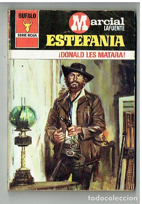 C&oacute;mics: BUFALO ROJA. N&ordm; 1352. &iexcl;DONALD LES MATARA!. MARCIAL LAFUENTE ESTEFAN&Iacute;A. BRUGUERA, (P/D1)
