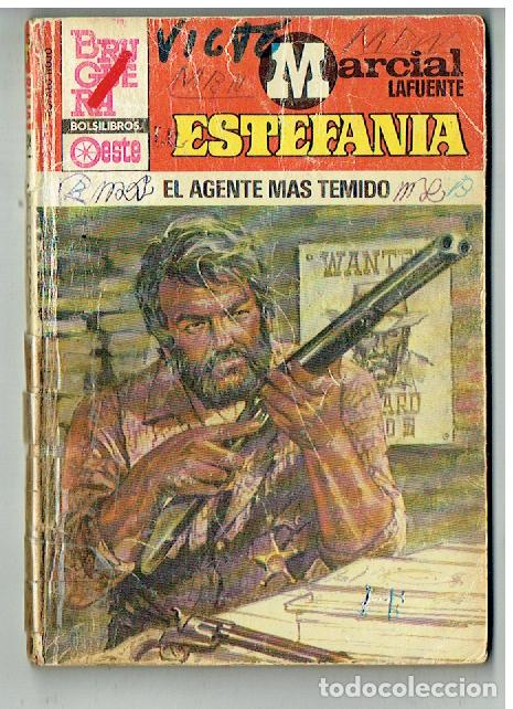 C&oacute;mics: BUFALO ROJA. n&ordm; 1564. EL AGENTE MAS TEMIDO. MARCIAL LAFUENTE ESTEFAN&Iacute;A. BRUGUERA. (P/D1)