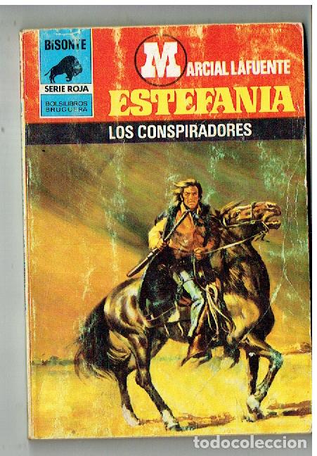 C&oacute;mics: BISONTE ROJA. n&ordm; 1771. LOS CONSPIRADORES. MARCIAL LAFUENTE ESTEFAN&Iacute;A. BRUGUERA. (P/C28)
