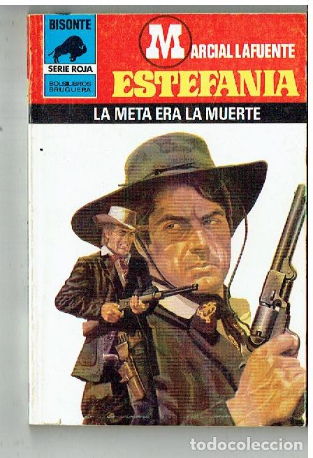 C&oacute;mics: BISONTE ROJA. n&ordm; 1807. LA META ERA LA MUERTE. MARCIAL LAFUENTE ESTEFAN&Iacute;A. BRUGUERA. (P/C28)