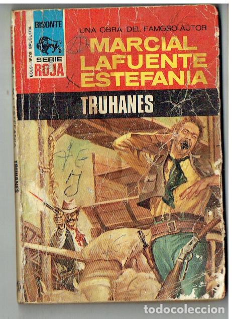 C&oacute;mics: BISONTE ROJA. n&ordm; 1415. TRUHANES. MARCIAL LAFUENTE ESTEFAN&Iacute;A. BRUGUERA.(P/C28)