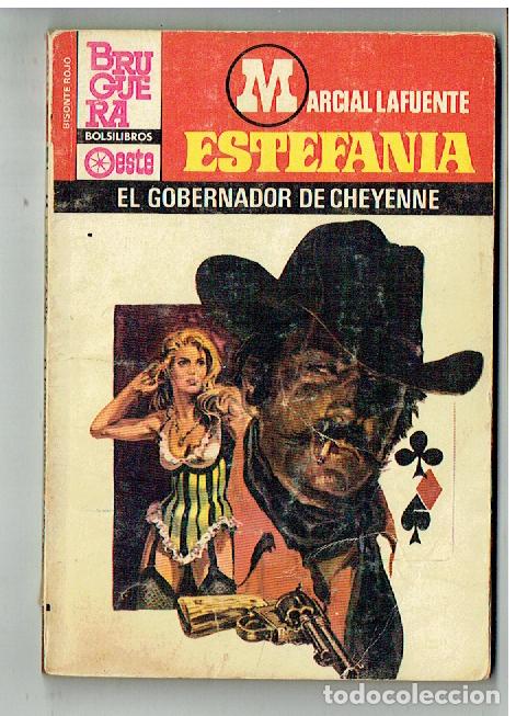 C&oacute;mics: BISONTE ROJA. n&ordm; 1839. EL GOBERNADOR DE CHEYENNE. MARCIAL LAFUENTE ESTEFAN&Iacute;A. BRUGUERA.(P/C28)