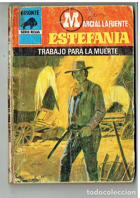 C&oacute;mics: BISONTE ROJA. n&ordm; 1746. TRABAJO PARA LA MUERTE. MARCIAL LAFUENTE ESTEFAN&Iacute;A. BRUGUERA.(P/C29)