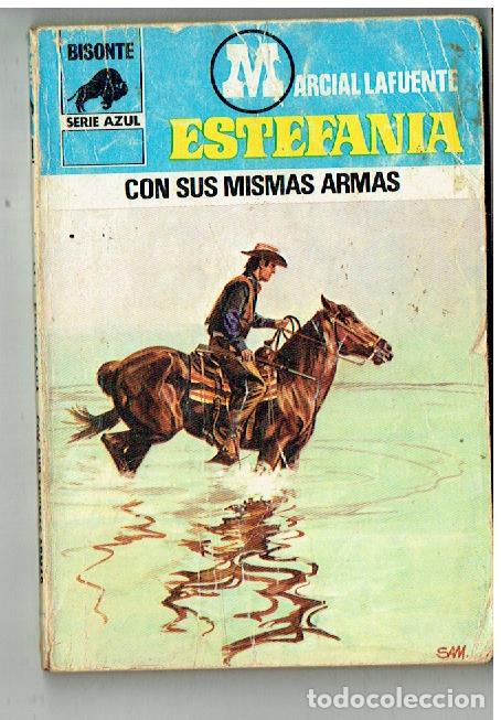 Comics: BISONTE AZUL. N&ordm; 478. CON SUS MISMAS ARMAS. MARCIAL LAFUENTE ESTEFAN&Iacute;A. BRUGUERA.(P/C28)