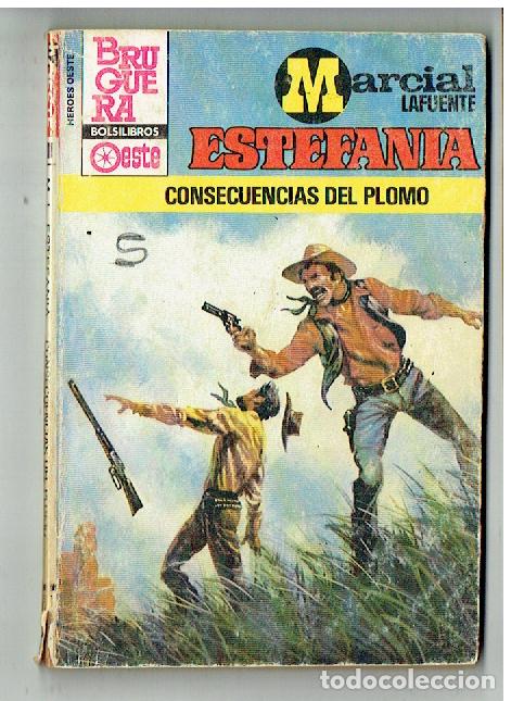 C&oacute;mics: H&Eacute;ROES DEL OESTE. N&ordm; 1311. CONSECUENCIAS DEL PLOMO. MARCIAL LAFUENTE ESTEFAN&Iacute;A. BRUGUERA.(P/C28)