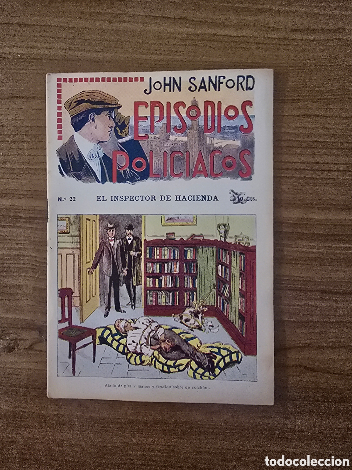 C&oacute;mics: JHON SANFORD,EPISODIOS POLICIACOS,NUMERO 22,(F.GRANADA Y CA)