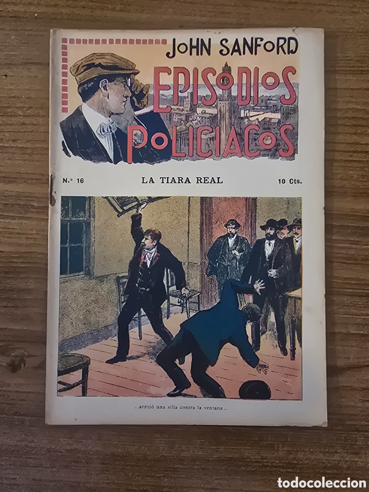 C&oacute;mics: JHON SANFORD,EPISODIOS POLICIACOS,NUMERO 16,(F.GRANADA Y CA)