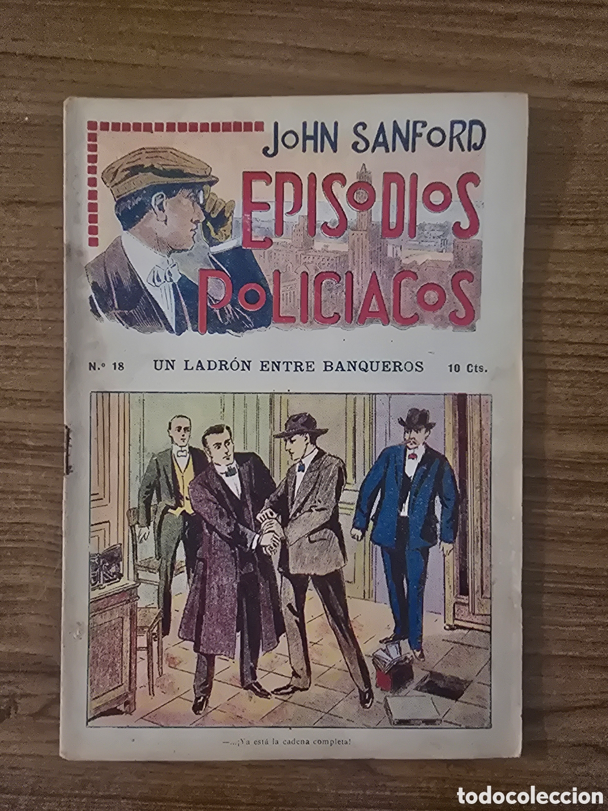 C&oacute;mics: JHON SANFORD,EPISODIOS POLICIACOS,NUMERO 18,(F.GRANADA Y CA)