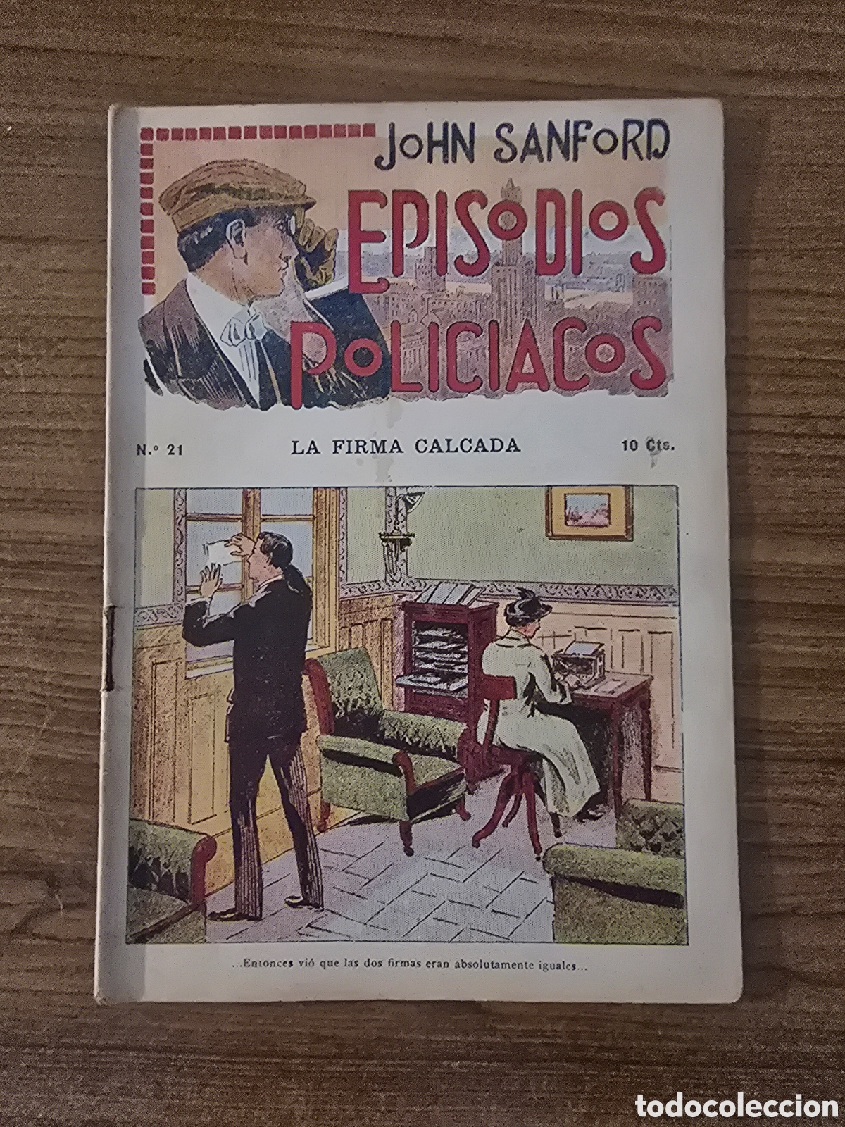 C&oacute;mics: JHON SANFORD,EPISODIOS POLICIACOS,NUMERO 21,(F.GRANADA Y CA)