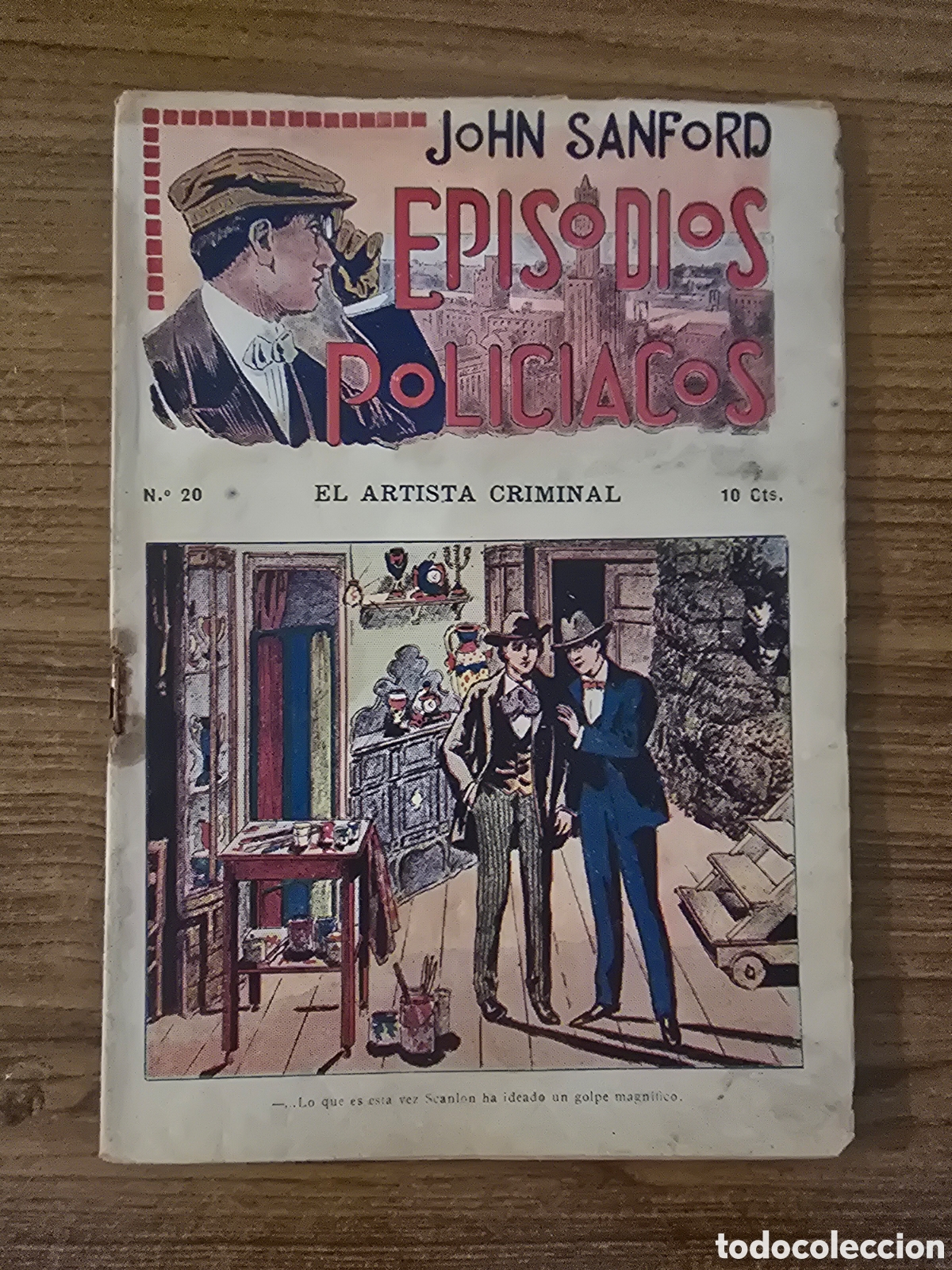 C&oacute;mics: JHON SANFORD,EPISODIOS POLICIACOS,NUMERO 20,(F.GRANADA Y CA)
