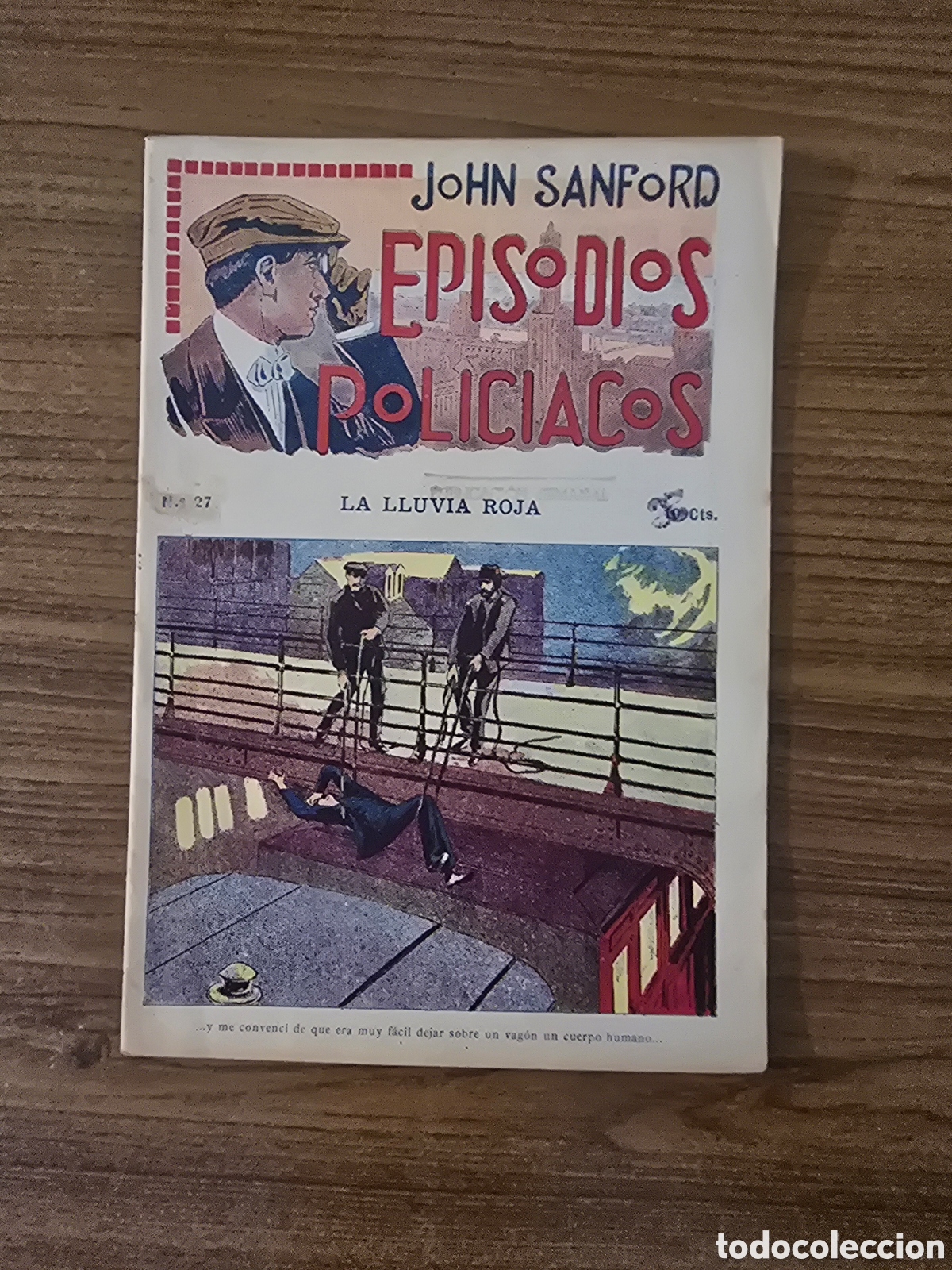 C&oacute;mics: JHON SANFORD,EPISODIOS POLICIACOS,NUMERO 27,(F.GRANADA Y CA)