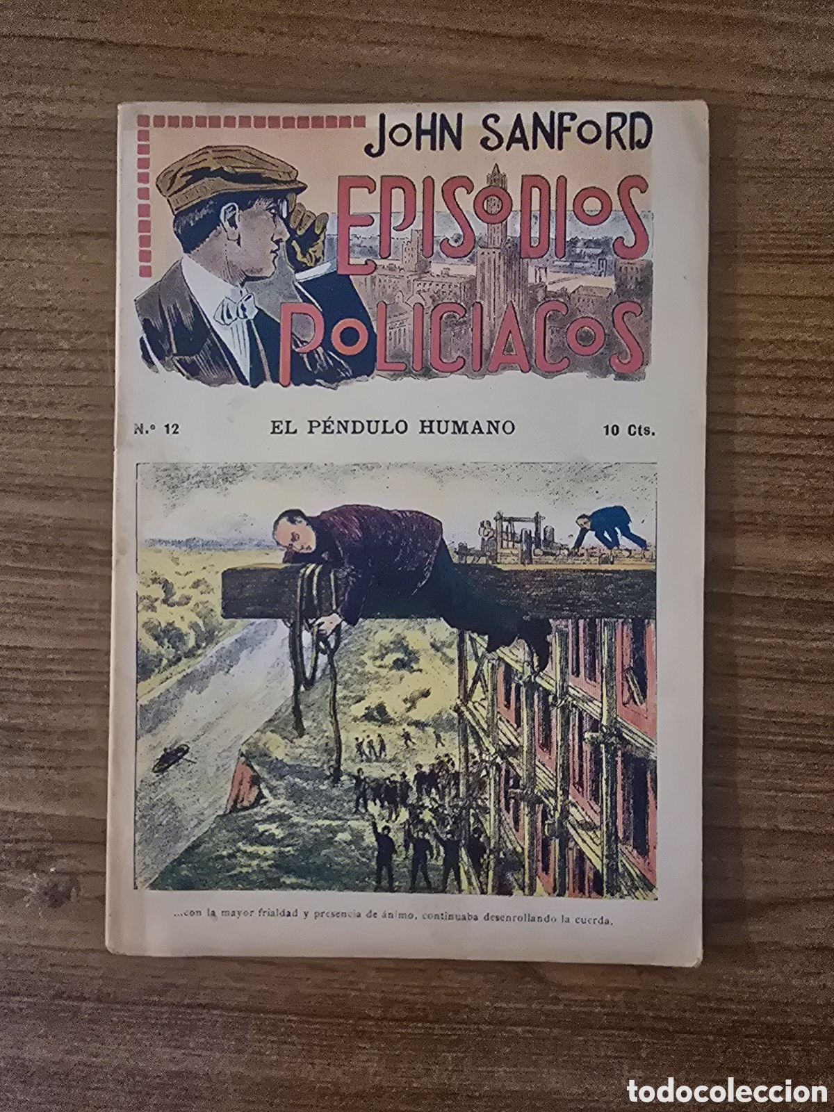 C&oacute;mics: JHON SANFORD,EPISODIOS POLICIACOS,NUMERO 12,(F.GRANADA Y CA)