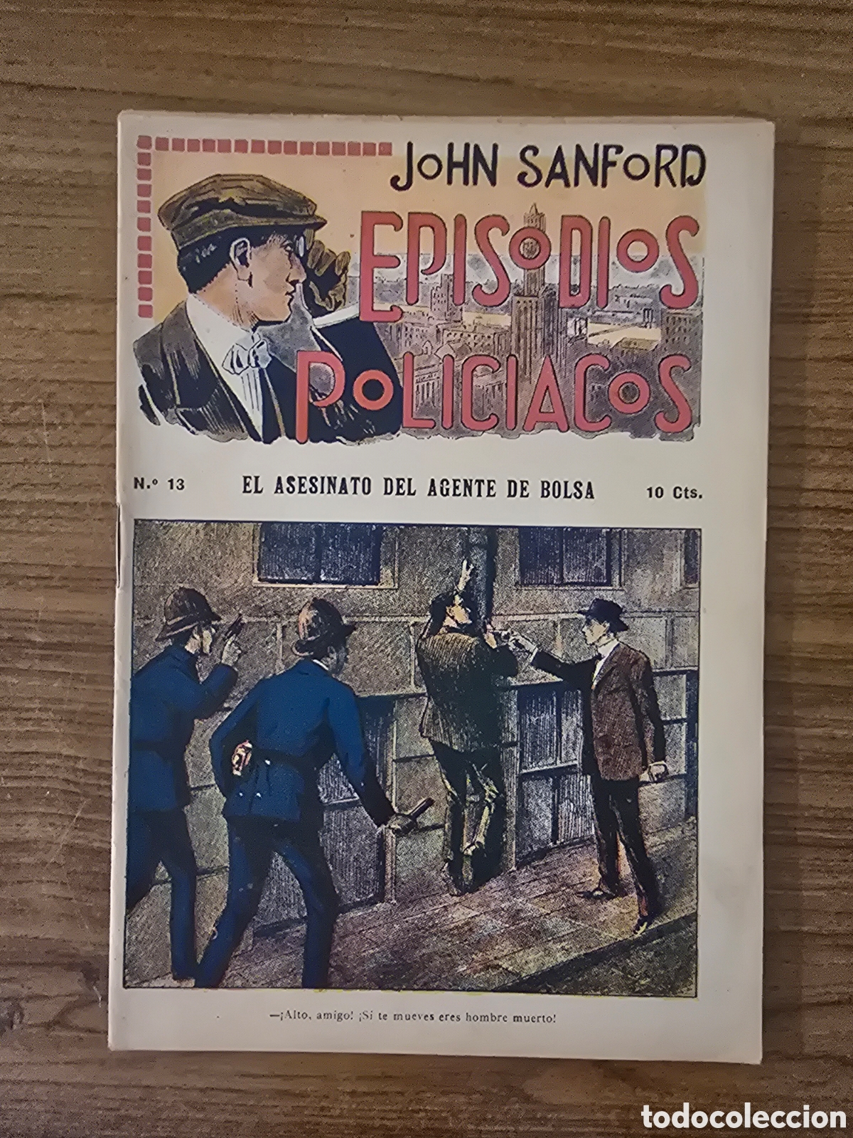C&oacute;mics: JHON SANFORD,EPISODIOS POLICIACOS,NUMERO 13,(F.GRANADA Y CA)