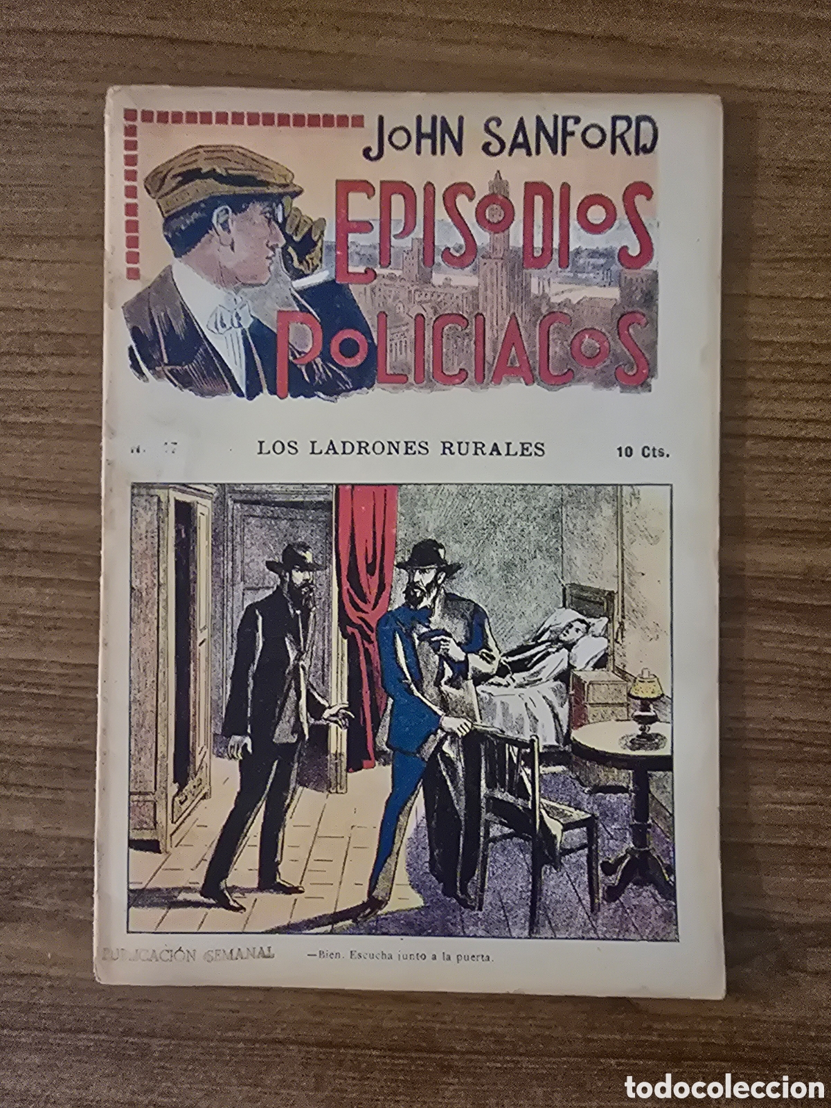 C&oacute;mics: JHON SANFORD,EPISODIOS POLICIACOS,NUMERO 17,(F.GRANADA Y CA)