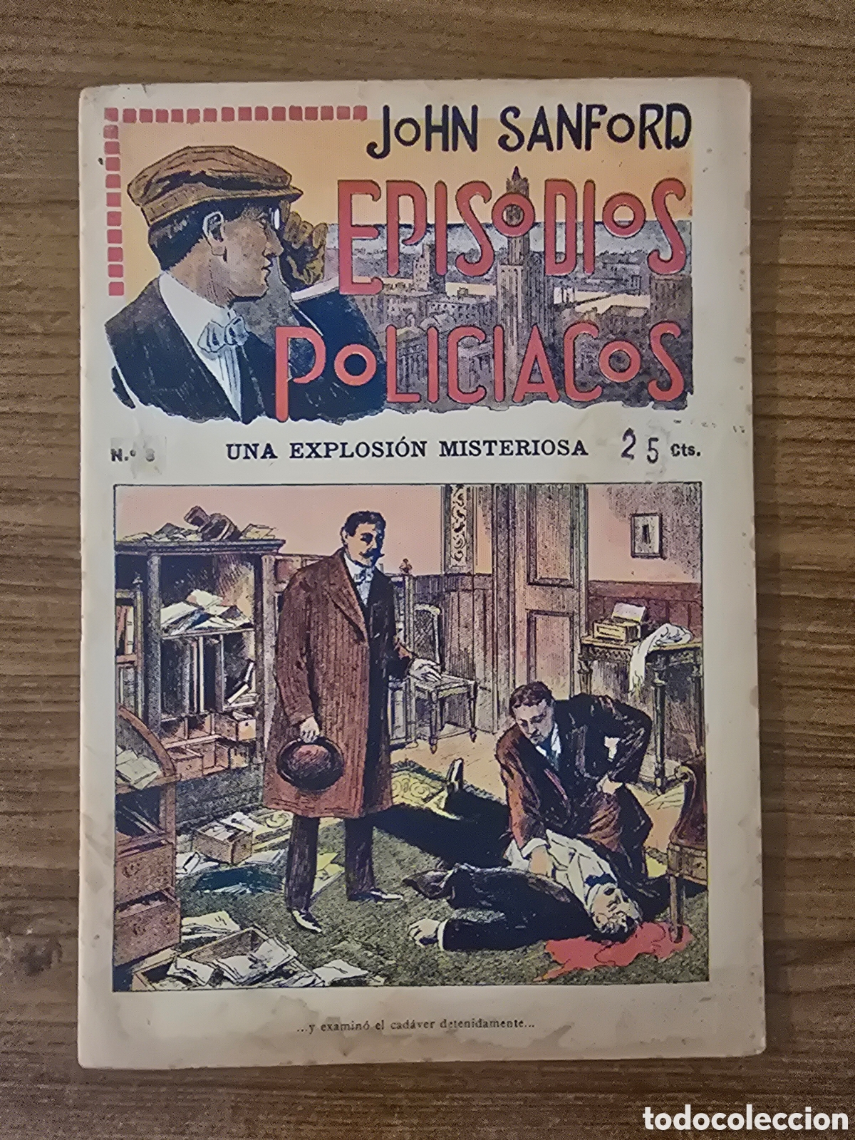 C&oacute;mics: JHON SANFORD,EPISODIOS POLICIACOS,NUMERO 8,(F.GRANADA Y CA)